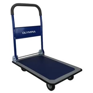 Olympia Tools 87-993 350 Pound Capacity Heavy Duty Platform Utility Rolling Cart, Blue