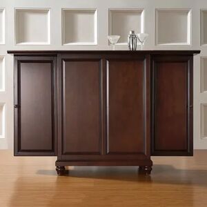 Crosley Furniture Cambridge Expandable Bar Cabinet, Clrs