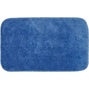 Garland Rug Deco Solid Plush and Soft 24x40 Bath Rug, Blue