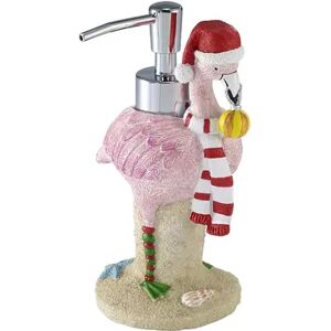 Avanti Flamingo Jingle Lotion Pump, Multicolor, PMPBTLCERM