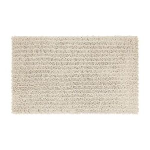 Mohawk Home Metaphor Micropoly Chenille Bath Rug, White, 24X60