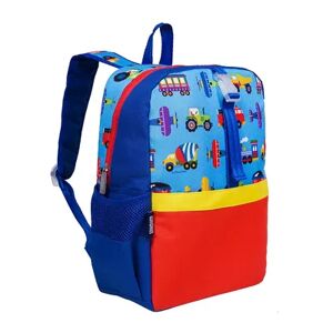 Boys Wildkin Trains, Planes & Trucks Pack-it-all Backpack, Blue