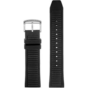 Citizen CZ Smart Men's 22 mm Black Silicone & Stainless Steel Smart Watch Replacement Strap