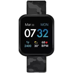 iTouch Unisex Air 3 Digital Smart Watch, Grey, Large