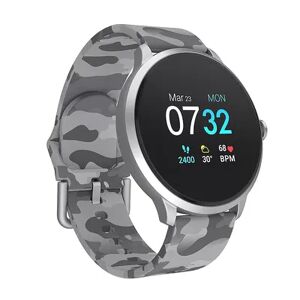 iTouch Sport 3 Light Gray Camo Smart Watch, Grey, Large