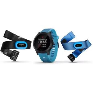 Garmin Forerunner 945 GPS Running Smartwatch Bundle, Blue