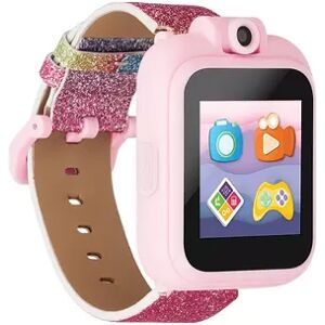 iTouch Playzoom 2 Kids' Rainbow Glitter Smart Watch, Multicolor, 41MM