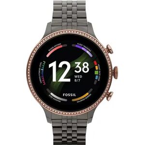 Fossil Women's Gen 6 Digital Gunmetal Stainless Steel Smart Watch - FTW6078V, Grey, Large