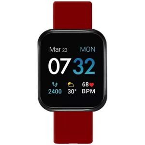 iTouch Unisex Air 3 Digital Smart Watch, Red, Large