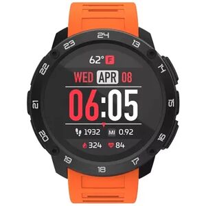 iTouch Explorer 3 Silicone Strap Smart Watch, Orange, Large