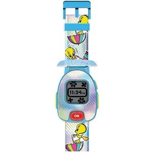 PlayZoom Kids' Looney Toons Tweety Bird Smart Watch, Yellow, Large