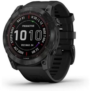 Garmin fenix 7X Sapphire Solar Multisport GPS Smartwatch, Black, Large