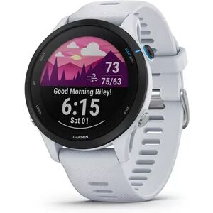 Garmin Forerunner 255 Music Running Smartwatch, White