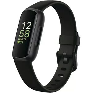 Fitbit Infinity Accessory Band for Fitbit Inspire 3 - Midnight Zen, Black