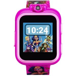 DC Comics Superhero Girls iTouch PlayZoom Kids' Smart Watch, Pink, Large