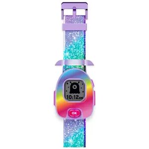 PlayZoom Kids' Rainbow Flip Open Smart Watch, Multicolor, Large