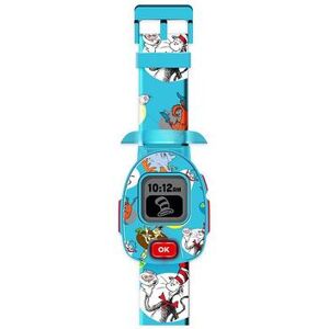 PlayZoom Kids' Dr. Seuss Smart Watch, Blue, Large