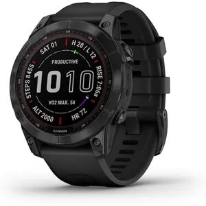 Garmin fēnix 7 Sapphire Solar Smartwatch, Black