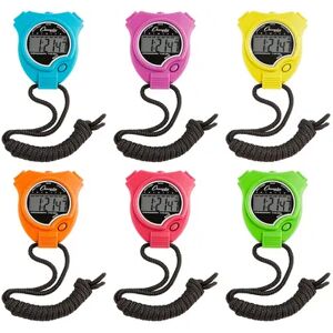 Champion Sports 6-Pc. Neon Multicolor Stop Watch Set