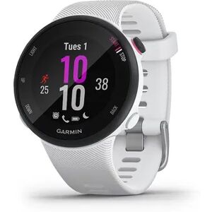 Garmin Forerunner 45 GPS Running Smartwatch, White, Small