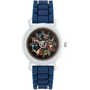 Marvel Captain America Kids' Gray Plastic Watch, Boy's, Size: Medium, Blue