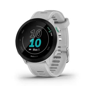 Garmin Forerunner 55 GPS Running Smartwatch, White