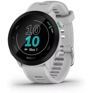 Garmin Forerunner 55 GPS Running Smartwatch, White