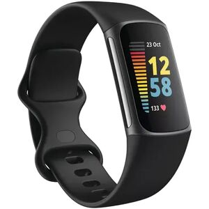 Fitbit Charge 5 Advanced Fitness & Health Tracker with Built-in GPS, Black