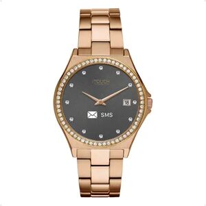 Women's iTouch Connected Metal Strap Smart Watch, Multicolor, Large
