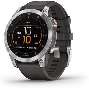 Garmin epix (Gen 2) Smartwatch - White Titanium, Multicolor