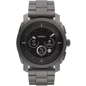 Fossil Men's Hybrid Gunmetal Tone Smart Watch, Grey, Large