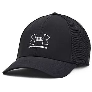 Men's Under Armour Iso-Chill Driver Mesh Golf Cap, Size: XL/XXL, Black