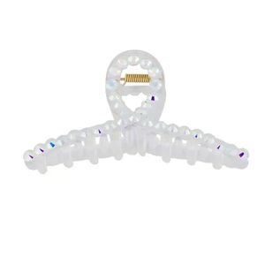 SO White Hair Clip, Multicolor