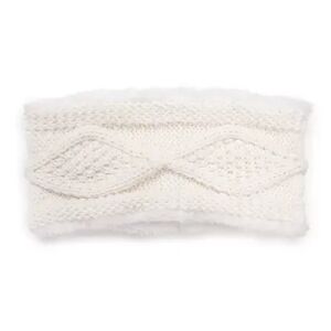 Women's MUK LUKS Cable Knit Headband, Natural