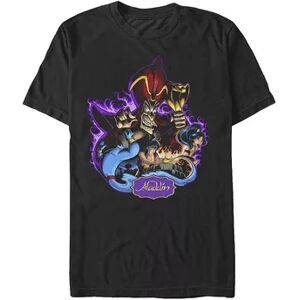 Licensed Character Men's Disney's Aladdin Power Trip Tee, Size: XL, Black