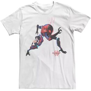 Licensed Character Men's Marvel Spider-Man Into The Spiderverse Peni Parker Robot Suit Tee, Size: XL, White