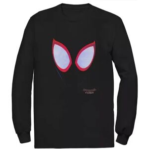 Marvel Men's Marvel Spider-Man Big Eyes Long Sleeve Graphic Tee, Size: Large, Black