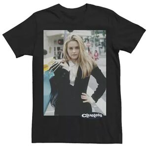 Licensed Character Men's Clueless Cher Shop Photo Tee, Size: XL, Black