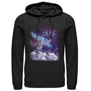 Licensed Character Men's Cold Winter Night Hoodie, Size: XL, Black