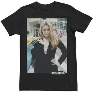 Licensed Character Men's Clueless Cher Shop Photo Tee, Size: XXL, Black