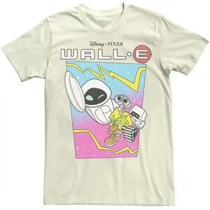 Men's Disney / Pixar WALL-E Eve Burn-E Space Ride Tee, Size: Medium, Natural