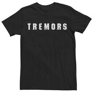 Licensed Character Men's Tremors Logo Tee, Size: 3XL, Black