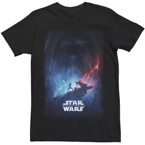 Star Wars Men's Star Wars The Rise Of Skywalker Good Vs Evil Poster Tee, Size: Small, Black