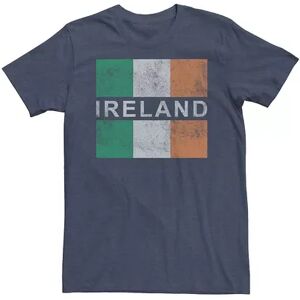 Licensed Character Men's Ireland Flag Faded Graphic Tee, Size: Large, Med Blue