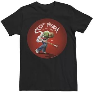 Licensed Character Men's Scott Pilgrim Vs. The World Bass Solo Logo Graphic Tee, Size: Medium, Black