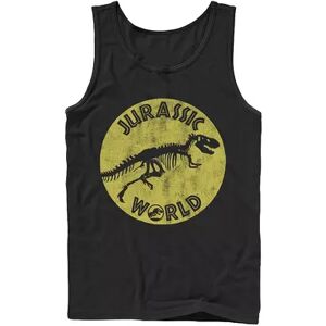 Licensed Character Men's Jurassic World Two Bag Of Bones On The Run Tank, Size: XL, Black