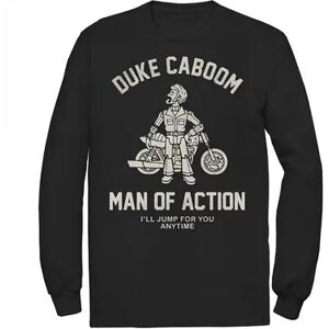 Men's Disney / Pixar Toy Story Duke Caboom Man Of Action Tee, Size: 3XL, Black