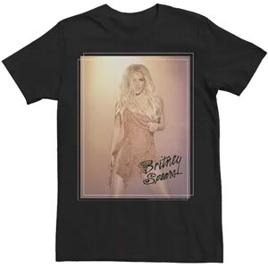 Licensed Character Men's Britney Spears Photo Gradient Tee, Size: Medium, Black