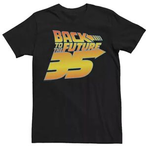 Licensed Character Men's Back To The Future 35th Anniversary Tee, Size: XL, Black