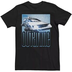 Licensed Character Men's Back To The Future Outta Time Tee, Size: 3XL, Black